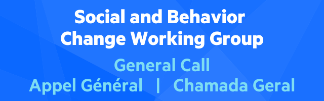 Social and Behavior Change Working Group General Call Logo